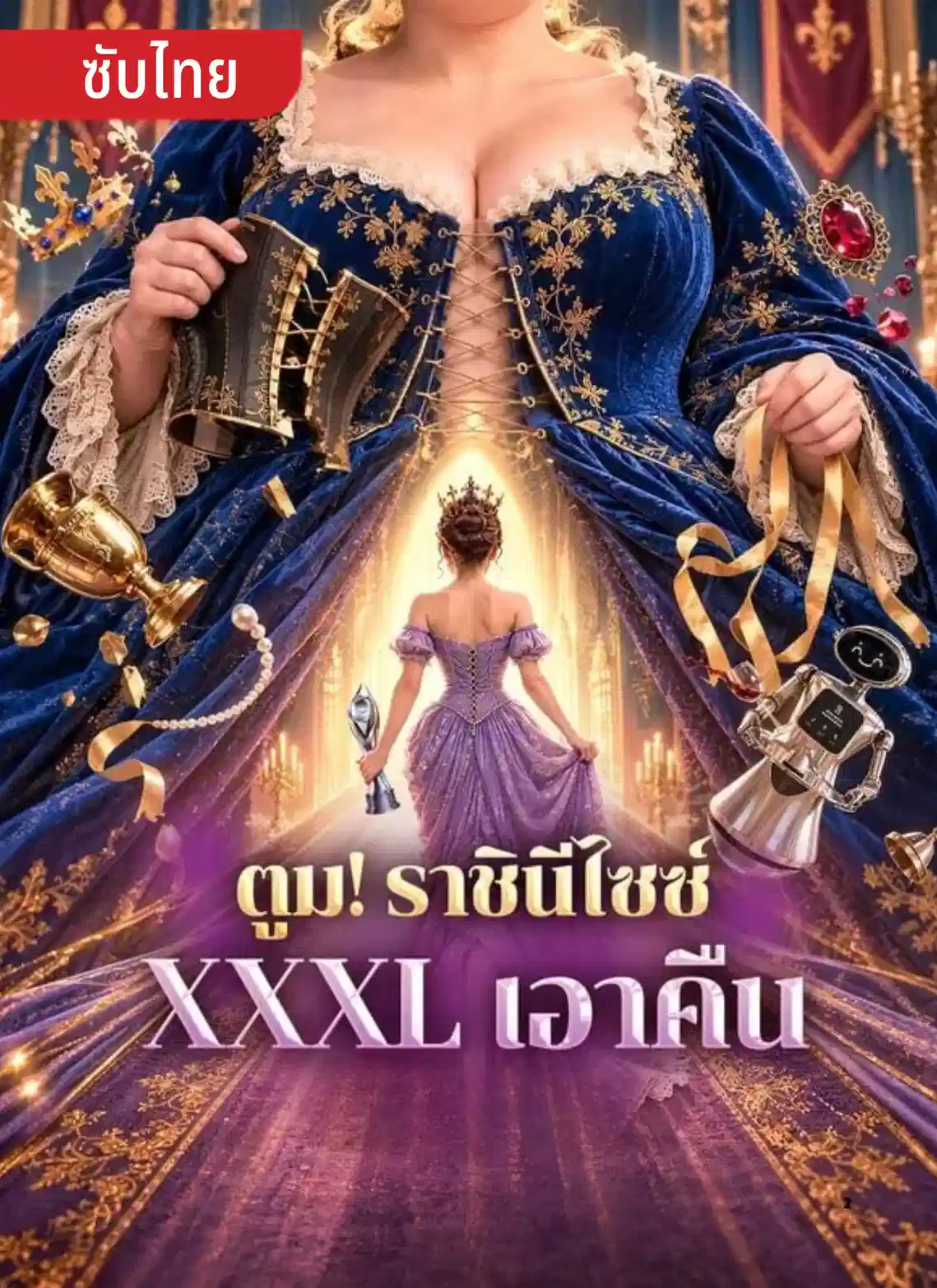 ตูม!ราชินีไซซ์XXXLเอาคืน