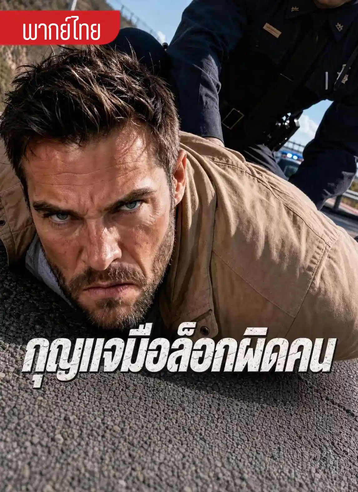 กุญแจมือล็อกผิดคน